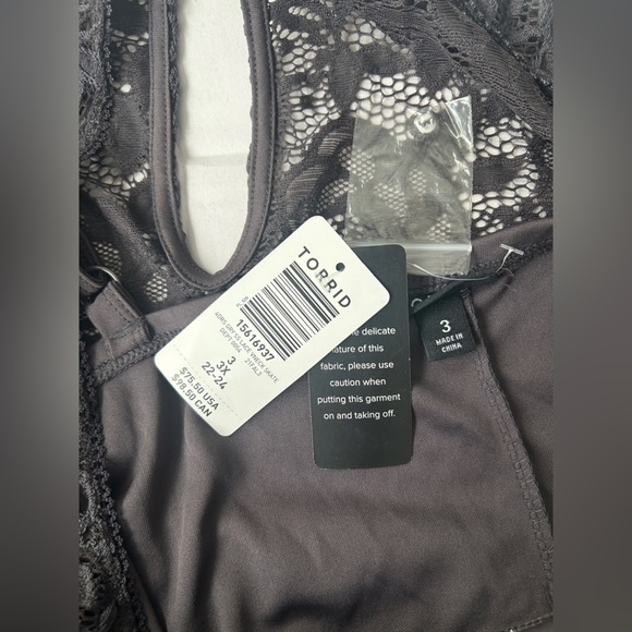 Torrid Women’s Lace Skater V-Neck Dress Plus Size 3X NWT - Picture 6 of 13
